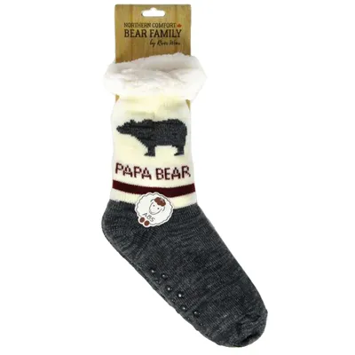 Papa Bear Warm Socks