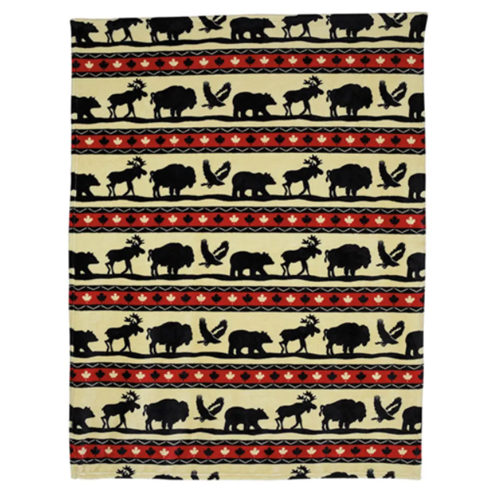 Canadian Animal Parade Blanket