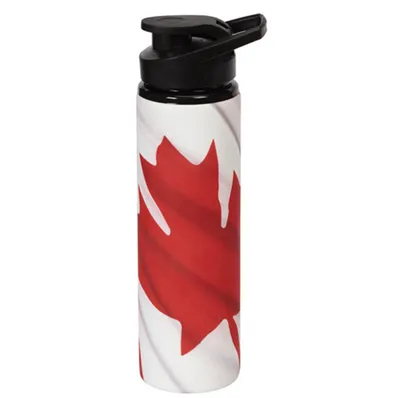 Canada Flag Wrapped Water Bottle