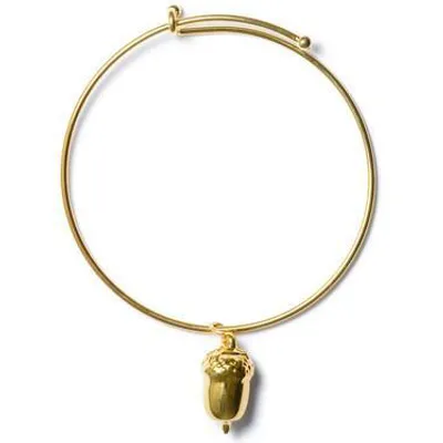 Acorn Bangle Bracelet