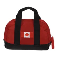 Foldable Red Canada Flag Duffle Bag