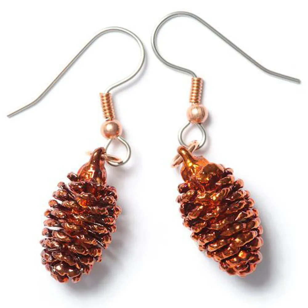 Pine Cone Earrings