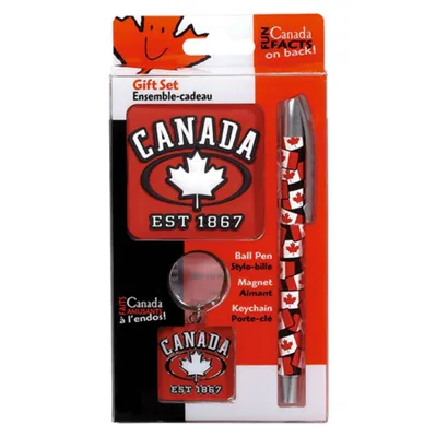 Canada Maple Leaf Ring Gift Set