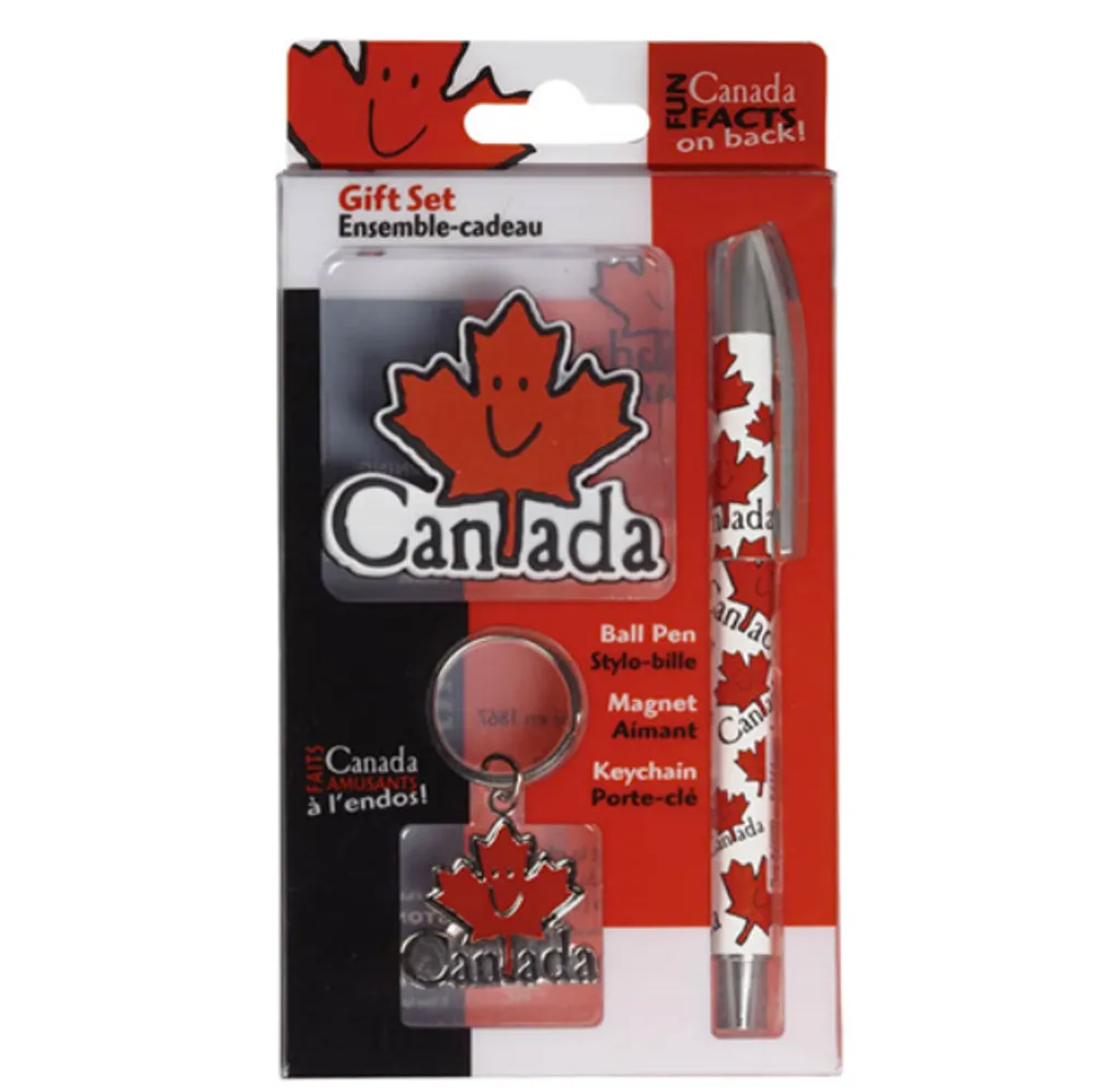 Canada Happy Maple Leaf Gift Set