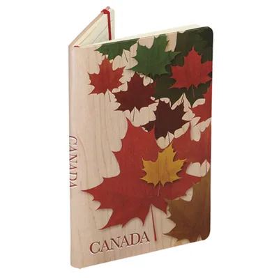 Fall Maple Leaves Large Journal