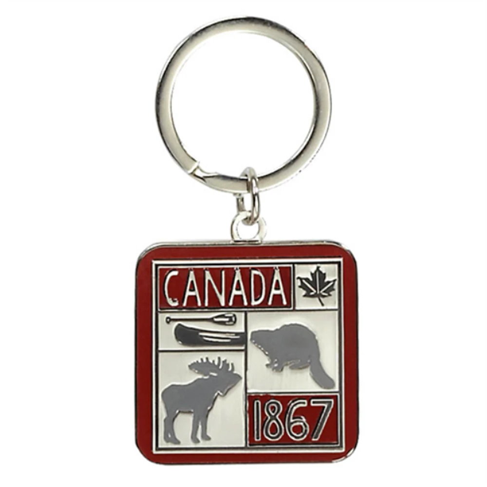 Canada Icons Keychain