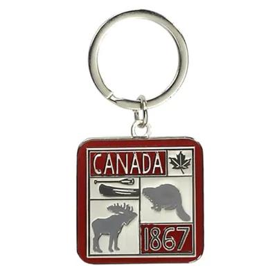 Canada Icons Keychain