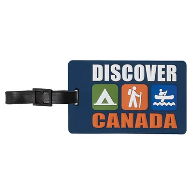 Discover Canada Luggage Tag