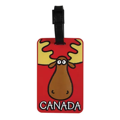 Goofy Moose Luggage Tag