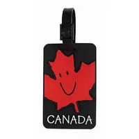 Happy Maple Leaf Luggage Tag