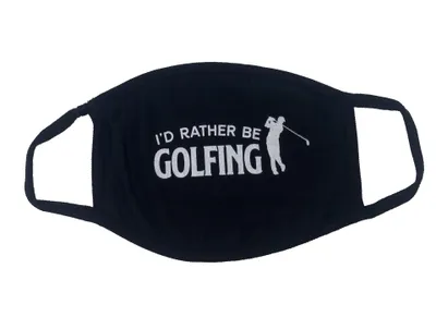 I’d Rather Be Golfing Mask