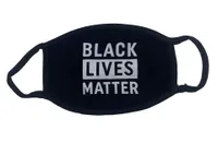 Black Lives Matter Text Mask