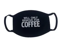 Will Only Remove For Coffee Text Mask