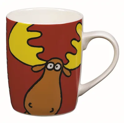 Goofy Moose Coffee Mug