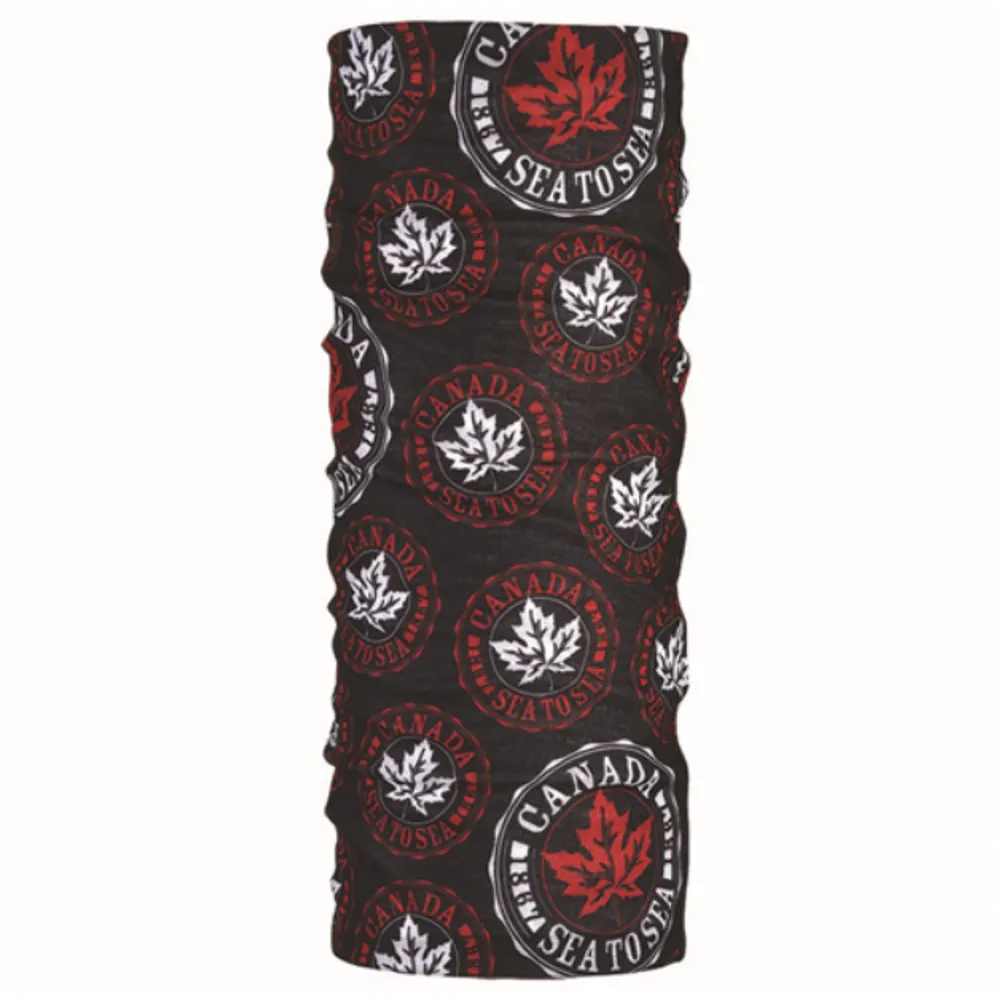 Retro Maple Leaf Multi Scarf