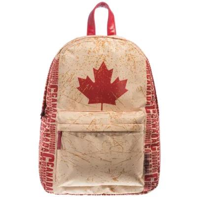 Beige Vintage Canada Backpack