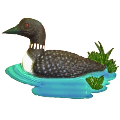 Flexible Loon Magnet