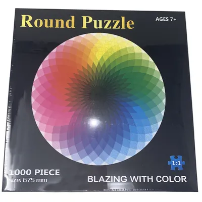 Pantone ‘Blazing with Colour’ Round Puzzle