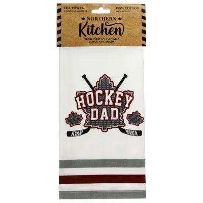 Hockey Dad Tea Towel