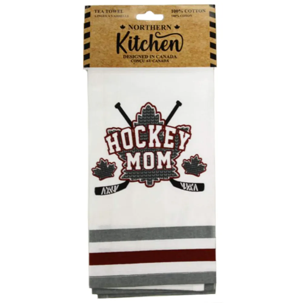 Hockey Mom Tea Towel
