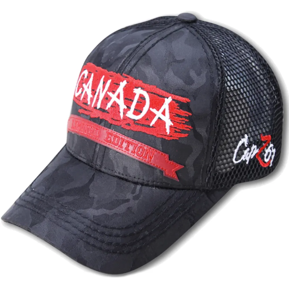 Camo Scratch Limited Edition Canada Mesh Baseball Cap