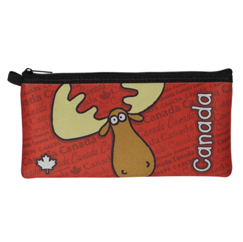 Canada Goofy Moose Pencil Case