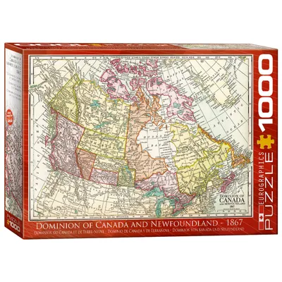 Dominion of Canada Map Puzzle