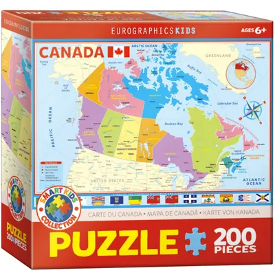 Map of Canada Kids’ Puzzle