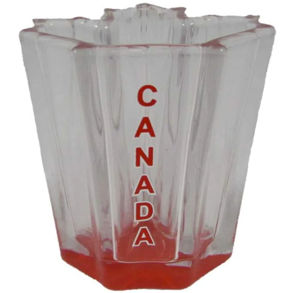 Maple Leaf Shaped Shot Glass