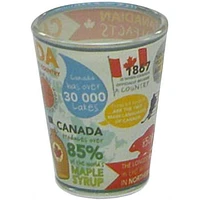 Canada Fun Facts Shot Glass