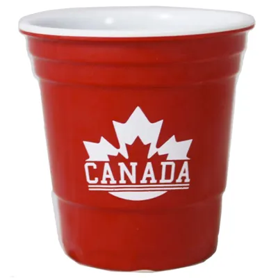 Canada Glass Solo Cup Shot Glass