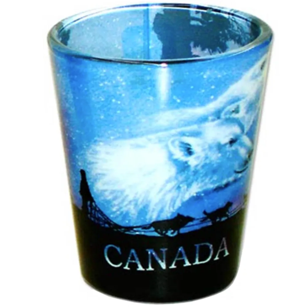 Arctic Canada Polar Bear Shot Glass