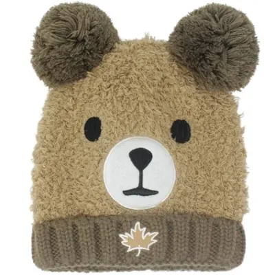 Kids’ Bear Toque With Ears