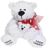 Plush Polar Bear Hugs