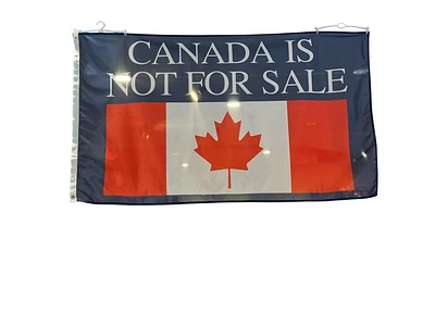 Canada Is Not For Sale Flag 5ft X 3ft