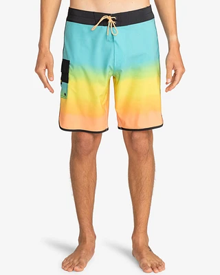 Boardshorts Billabong 73 FADE PRO Papaya