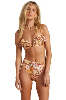 Bikini Top Billabong BACK THEN UNDERWIRE SALTY BLONDE Multi