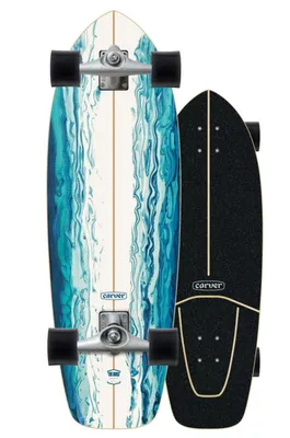 Surf Skate Carver 31" X 9.75" RESIN CX Assorted