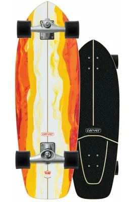 Surf Skate Carver 30.25" X 9.875" FIREFLY CX Assorted