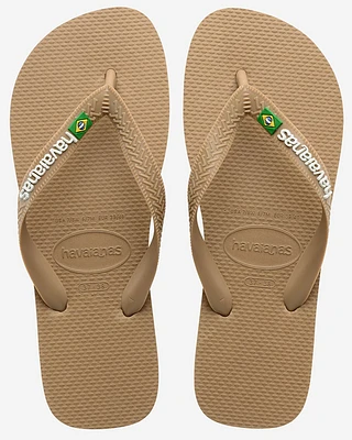 Chinelos Havaianas BRASIL LOGO Rose Gold