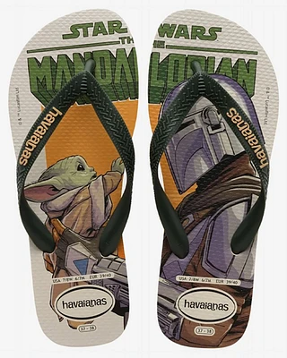 Chinelos Havaianas STAR WARS Beige/Dark Green