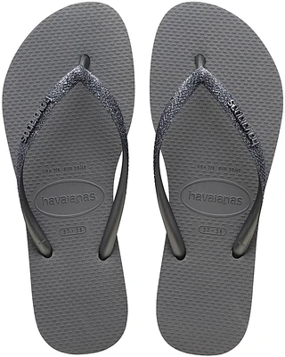 Chinelos Havaianas SLIM GLITTER II Grey/Graphite