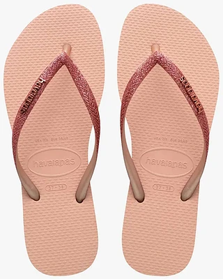 Chinelos Havaianas SLIM GLITTER II Pink/Pink