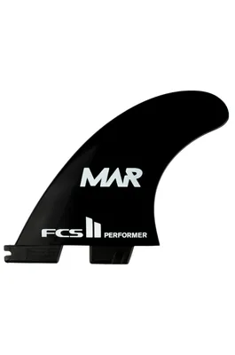 Mar Fins II PERFORMER BLACK SMALL TRI Tri FCS II Thruster S