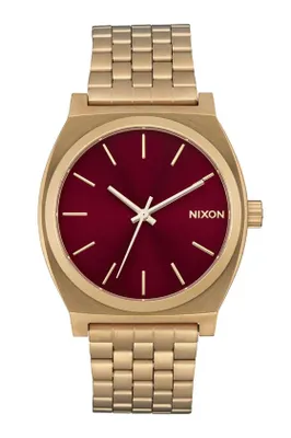 Relogio Nixon TIME TELLER Gold/Oxblood Sunray