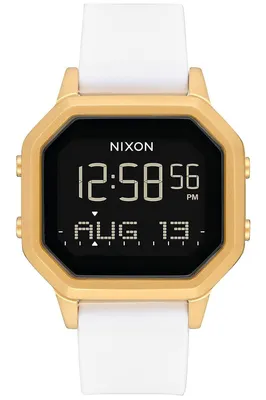 Relogio Nixon SIREN SS Gold