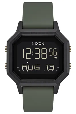 Relogio Nixon SIREN SS Black/Fatigue