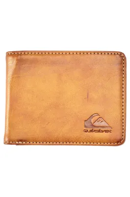 Carteira PU Quiksilver SLIM RAYS Chocolate Brown