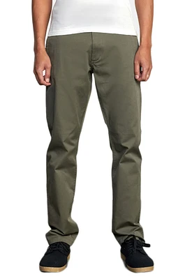 Calças RVCA THE WEEKEND STRETCH Olive