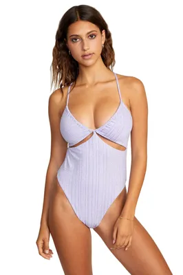 Fato de Banho RVCA STARDUST ONE PIECE C Violet